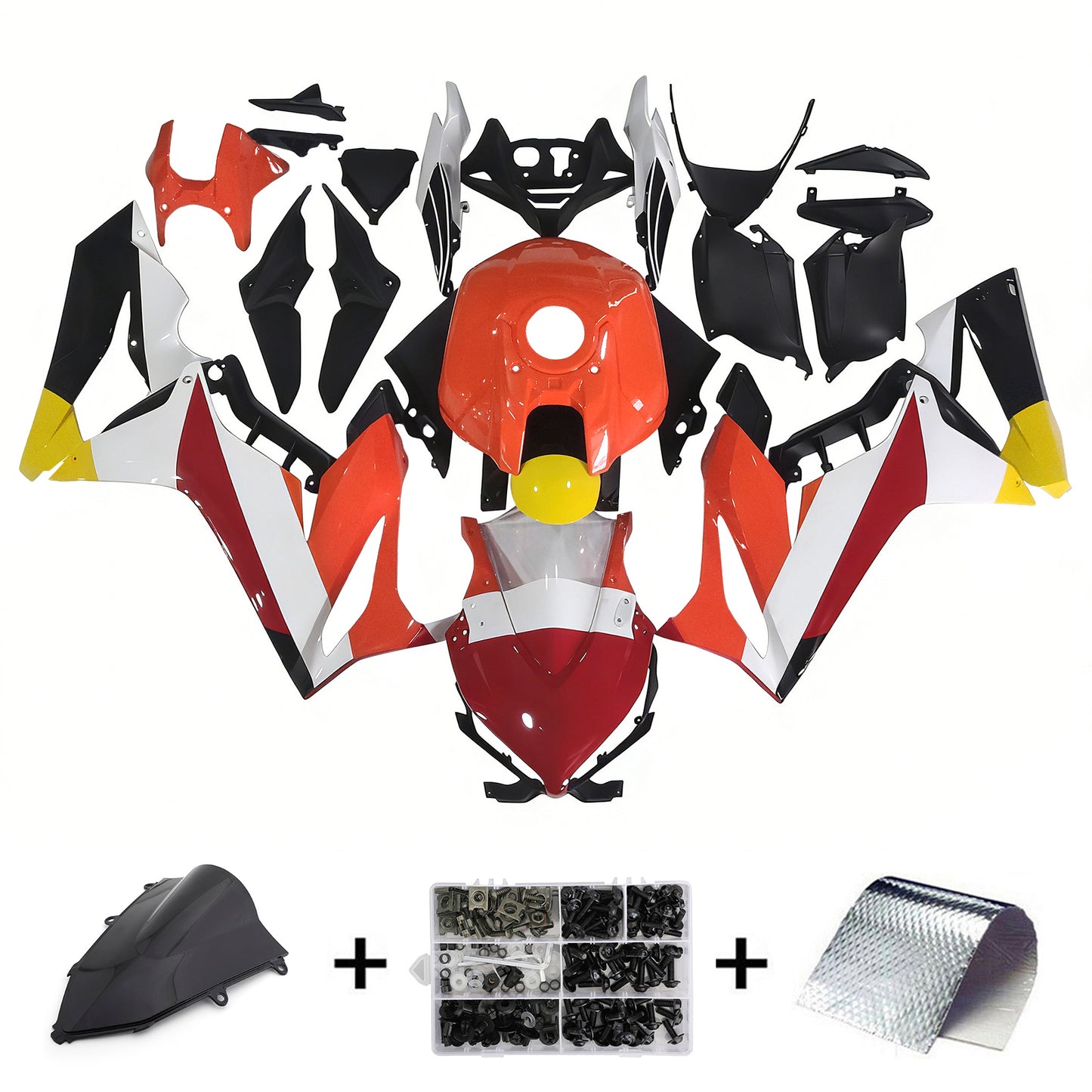 Kit carenatura iniezione Honda CBR650R 2021-2023 Carrozzeria in plastica ABS