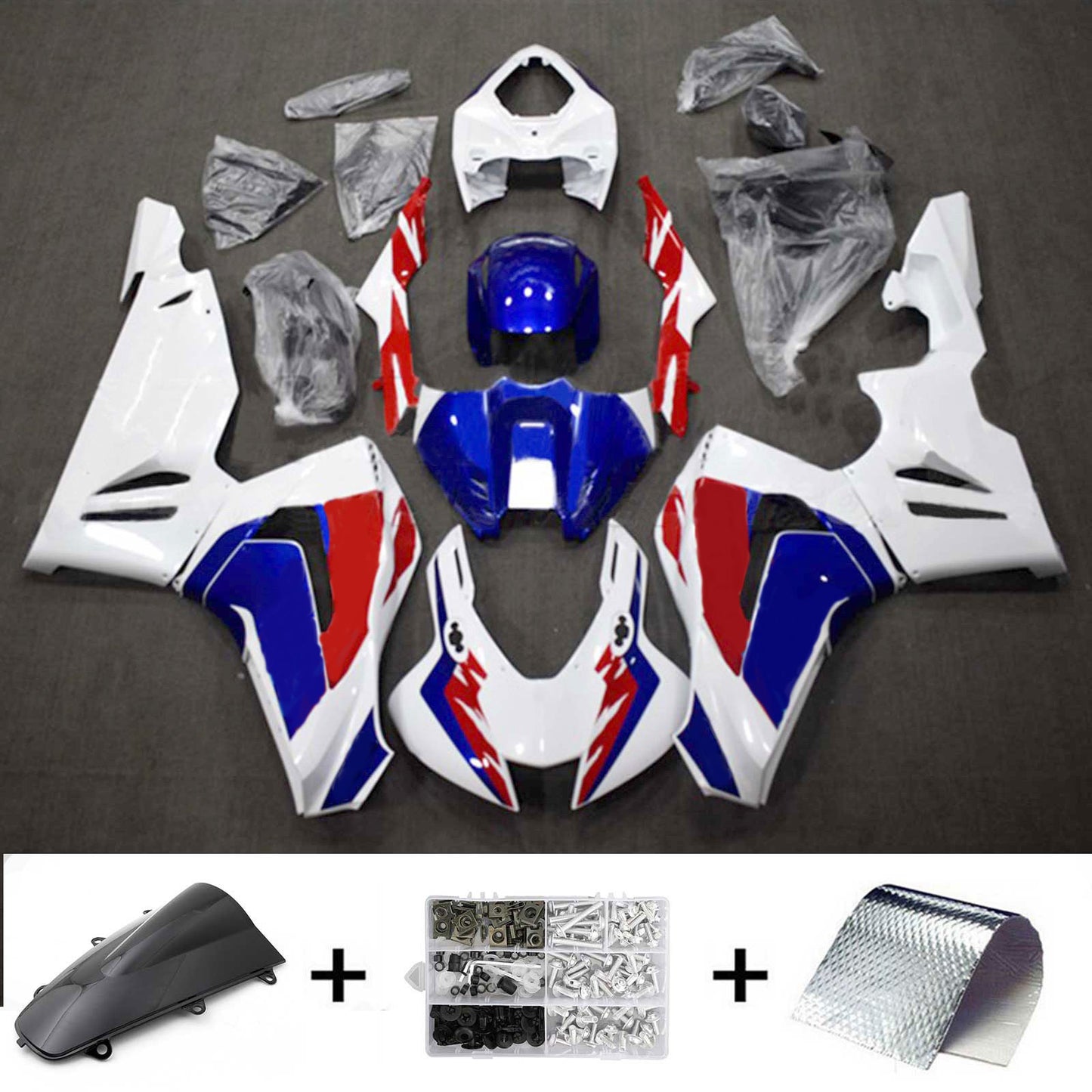 Kit carenatura iniezione plastica ABS per Honda CBR1000RR-R 2020-2023