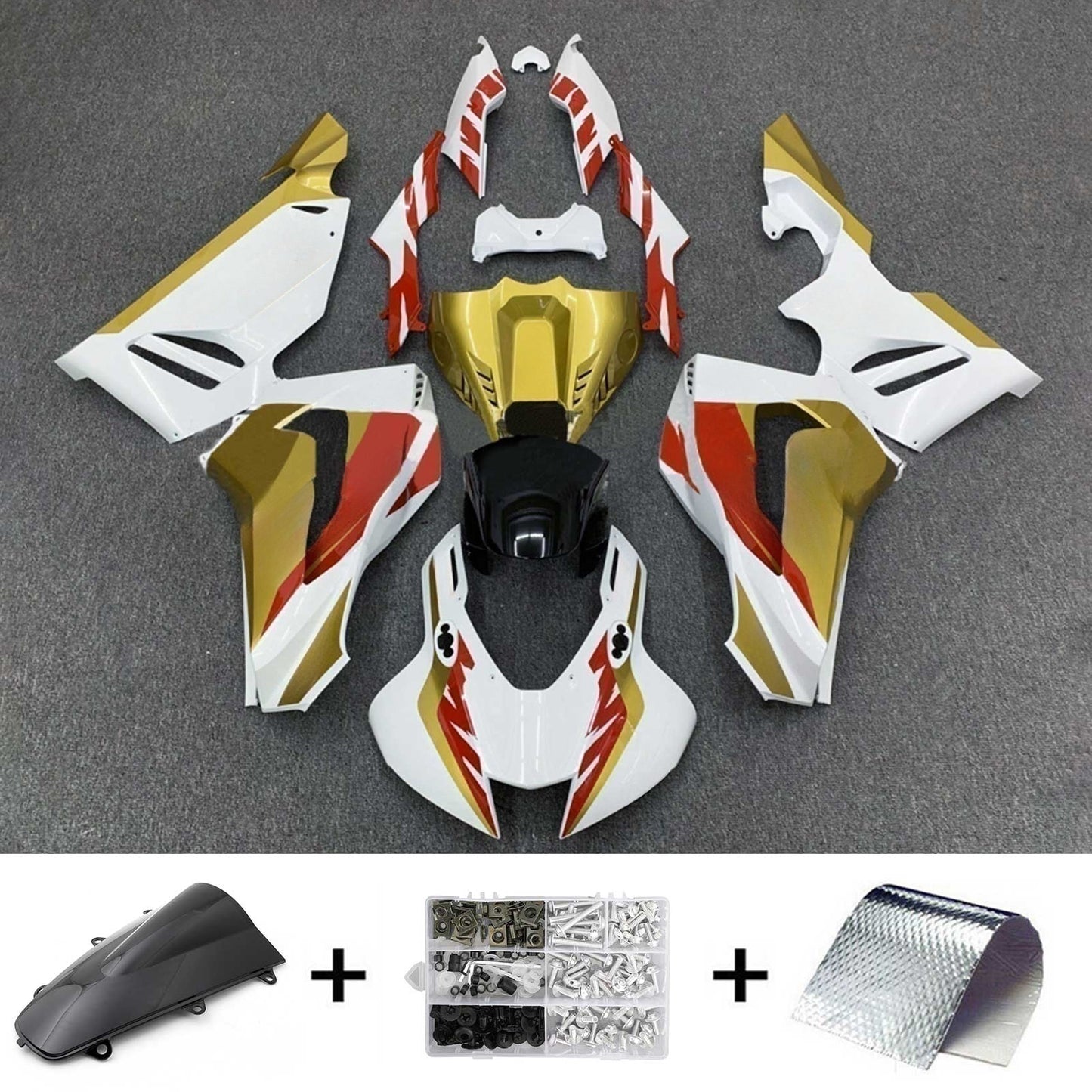 Kit carenatura iniezione plastica ABS per Honda CBR1000RR-R 2020-2023