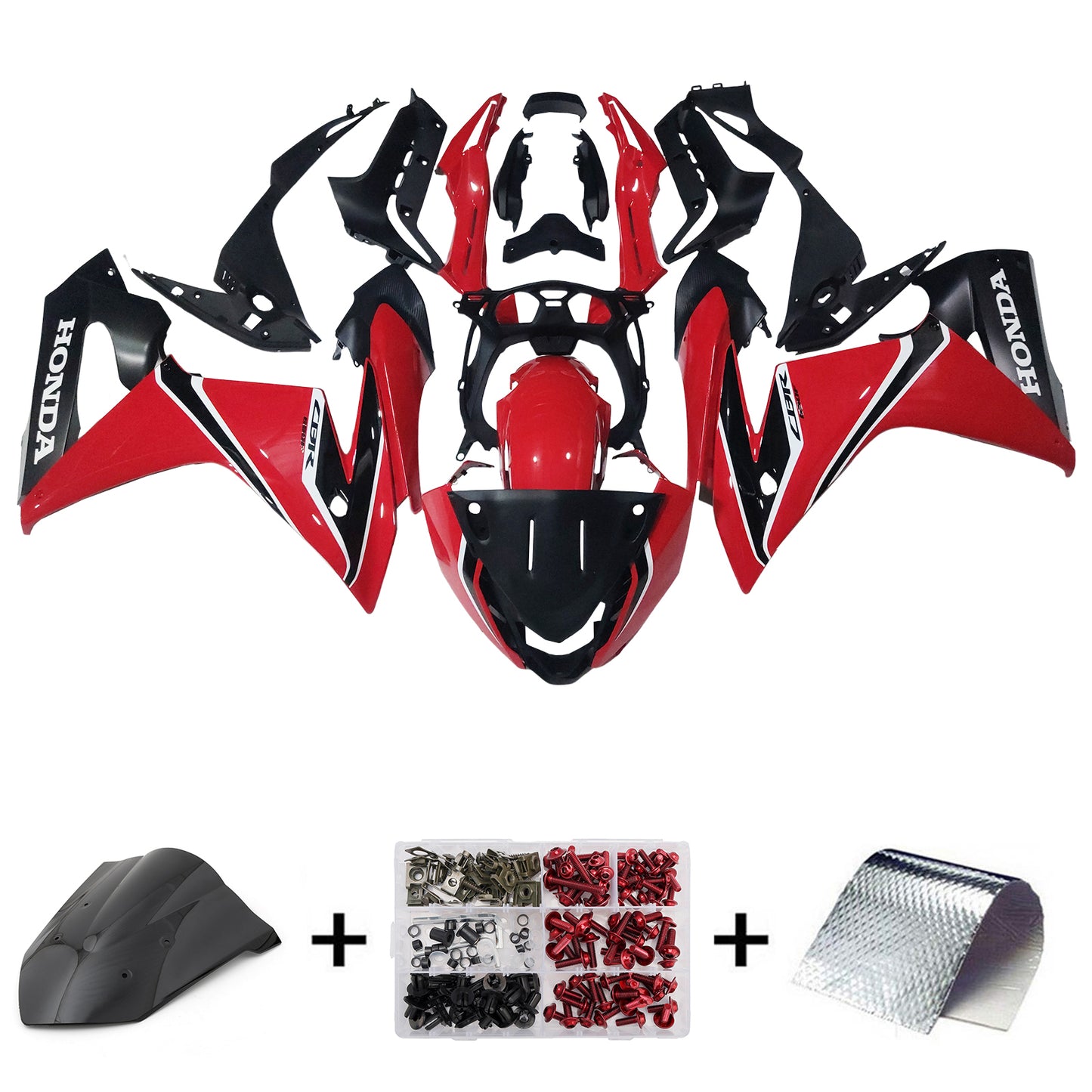 Injection Fairing Kit Bodywork Plastic ABS For Honda CBR650F 2017-2019