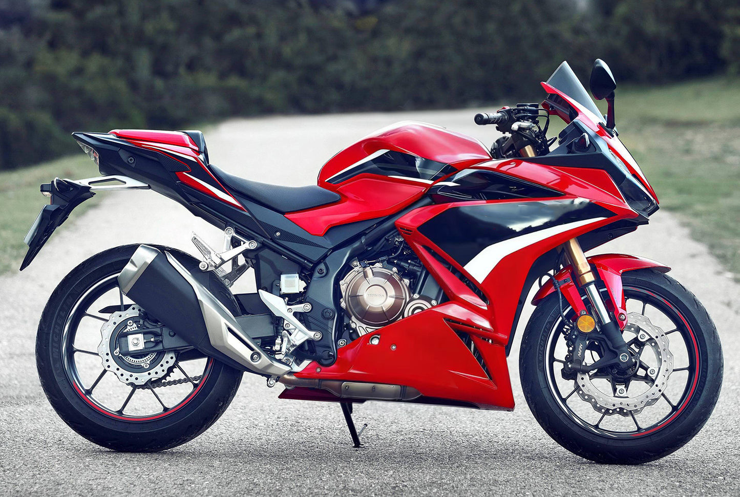 Amotopart Kit carena Honda CBR500R 2019-2021 Carrozzeria Plastica ABS