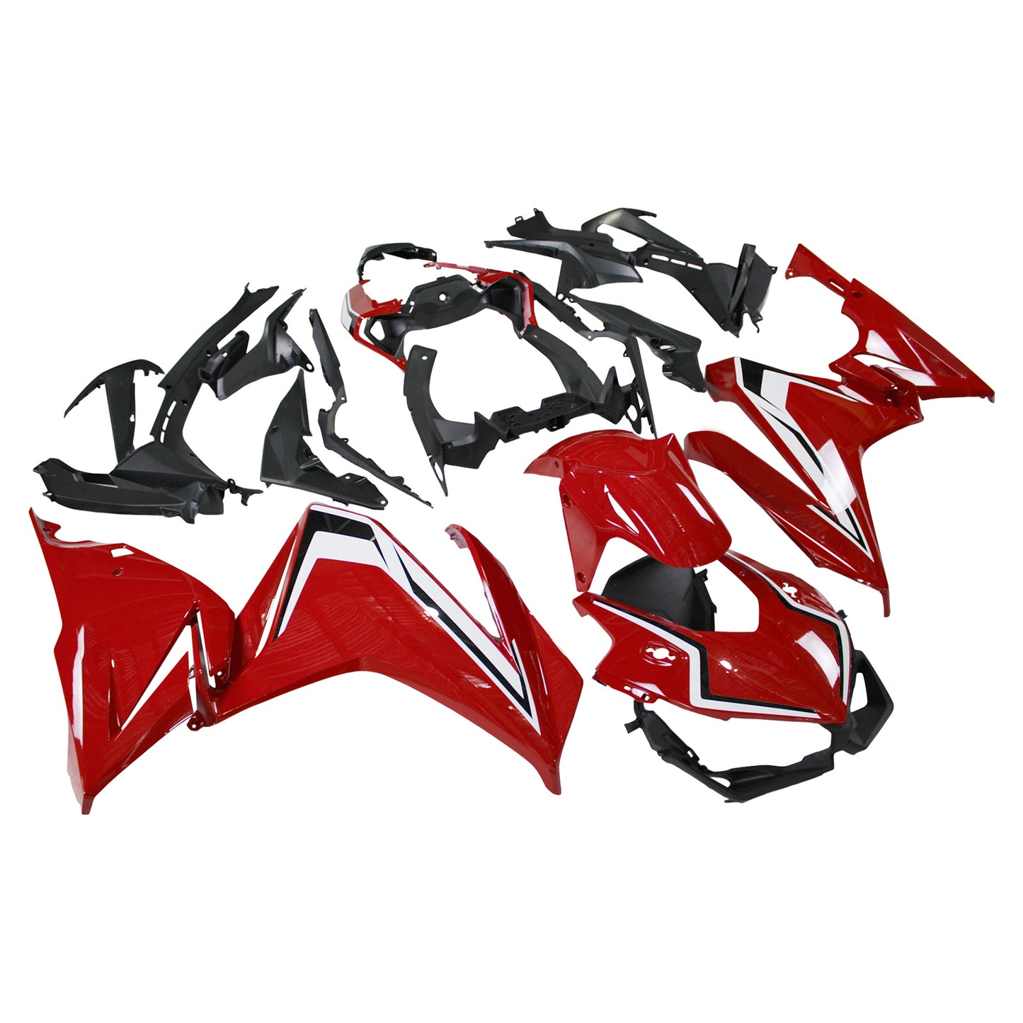 Amotopart Kit carena Honda CBR500R 2019-2021 Carrozzeria Plastica ABS