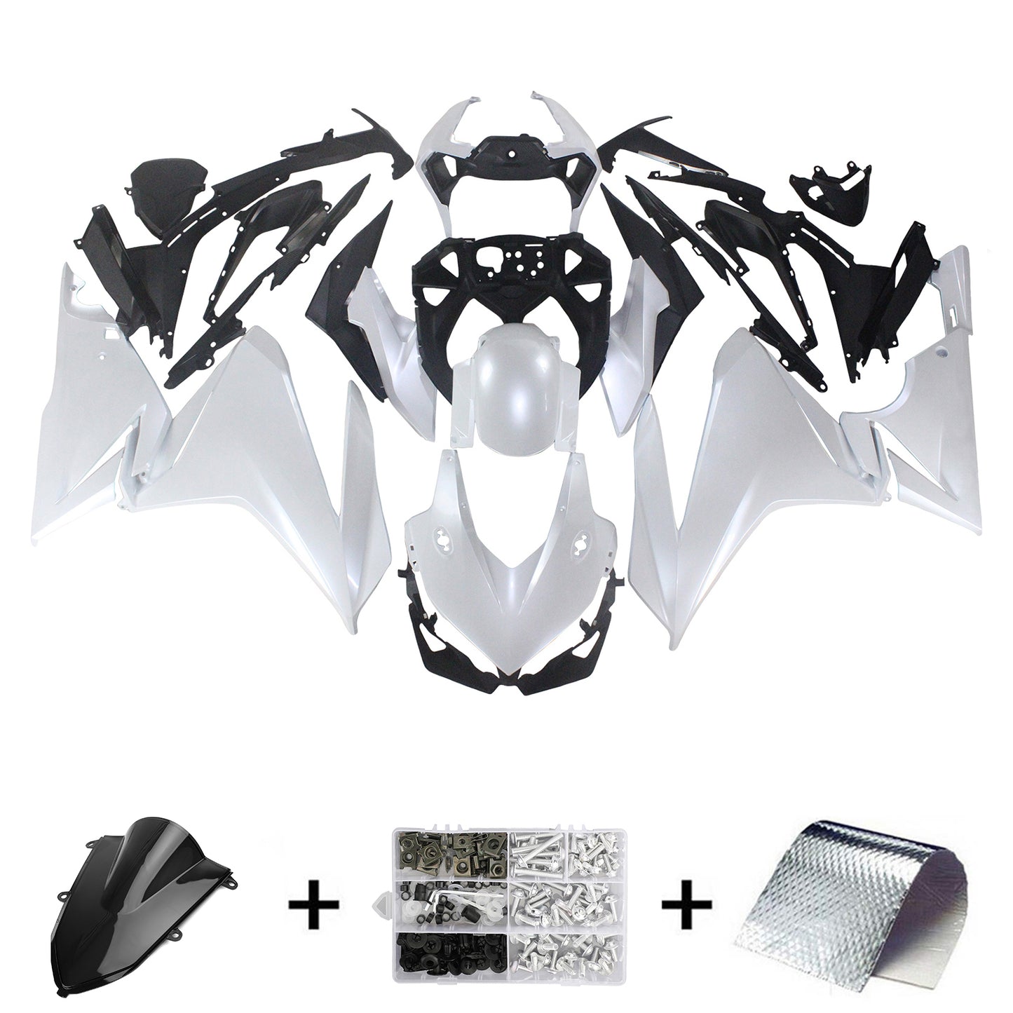 Amotopart Kit carena Honda CBR500R 2019-2021 Carrozzeria Plastica ABS