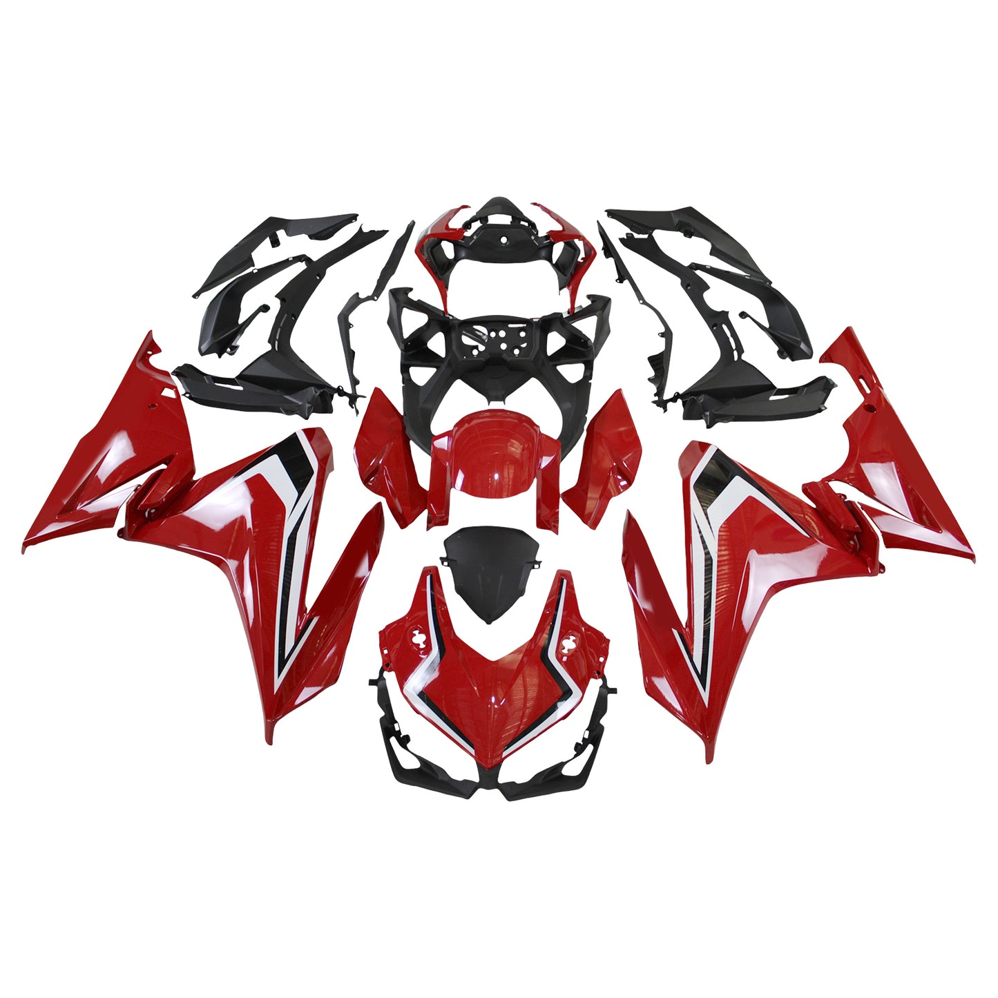 Amotopart Honda CBR500R 2022-2023 Kit carena Carrozzeria Plastica ABS