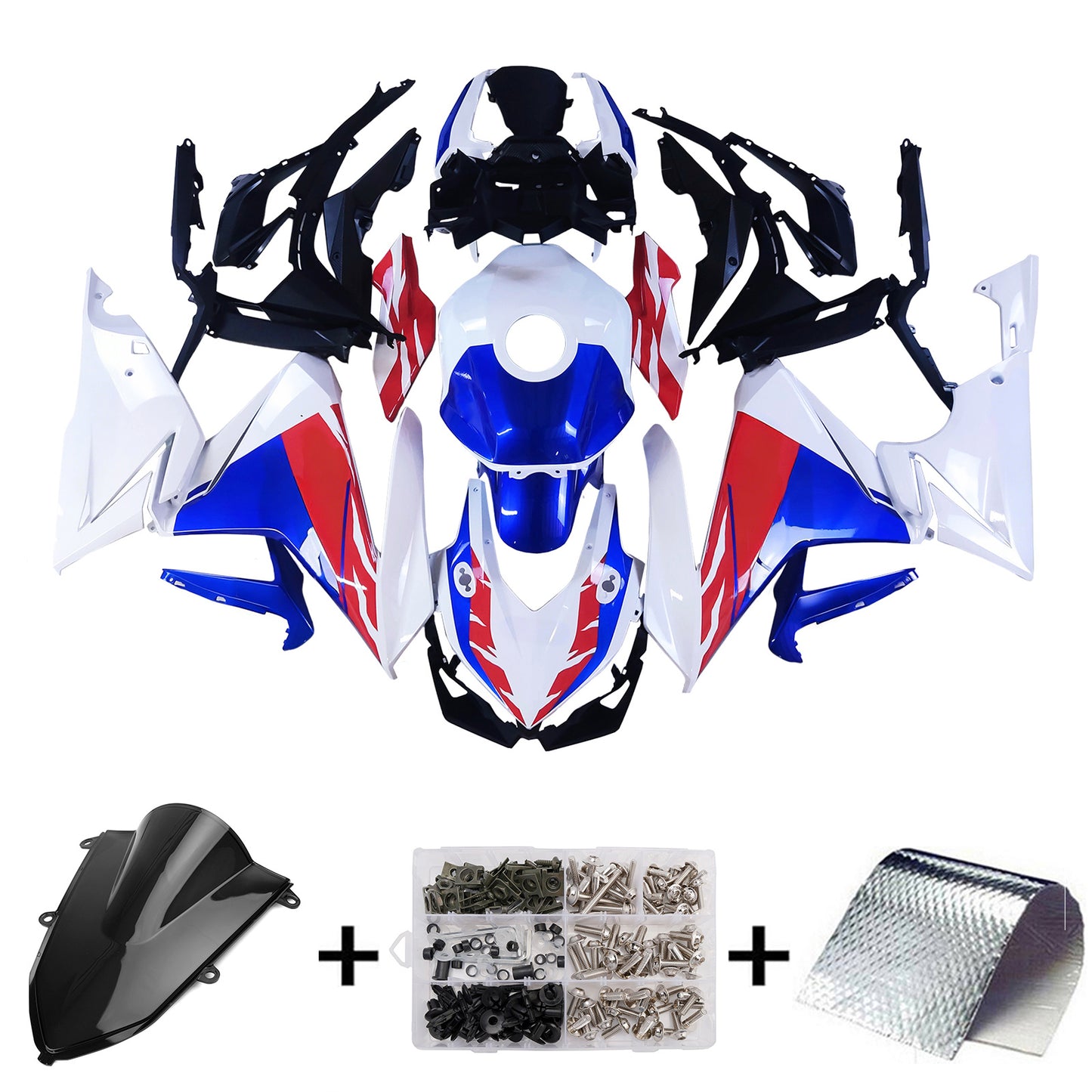 Amotopart Kit Carena Honda CBR400R 2022 Carrozzeria Plastica ABS
