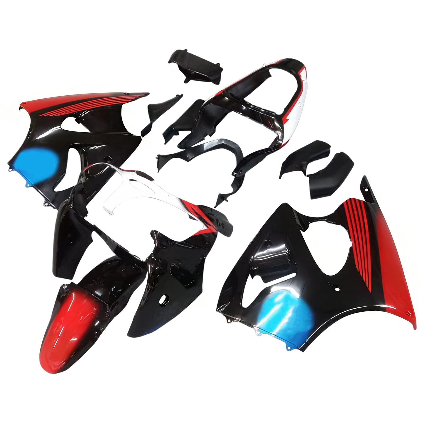 Kit carenatura per Kawasaki ZX6R 636 2000-2002 ZZR600 2005-2008
