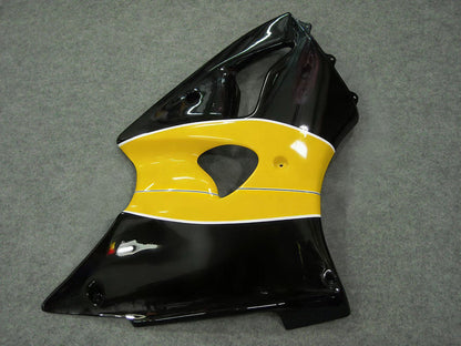 Amotopart 2000-2002 Kawasaki ZX6R Cladding Black & Yellow Kit
