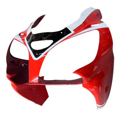 Amotopart 2000-2002 Kawasaki ZX6R Cladding Red White Kit