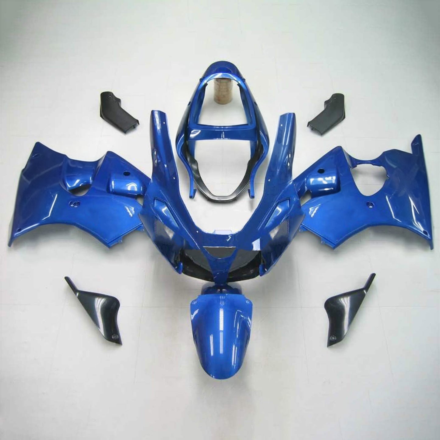 Amotopart 2000-2002 Kawasaki ZX6R Cladding Kit azzurro
