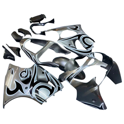 2000-2002 Kawasaki ZX6R 636 2005-2008 ZZR600 Kit carenatura iniezione Carrozzeria