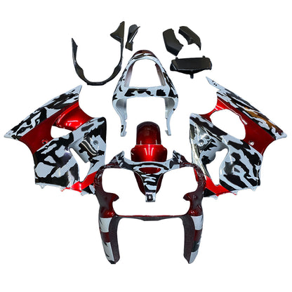 Carrozzeria kit carenatura iniezione Kawasaki ZX6R 636 2000-2002, ZZR600 2005-2008