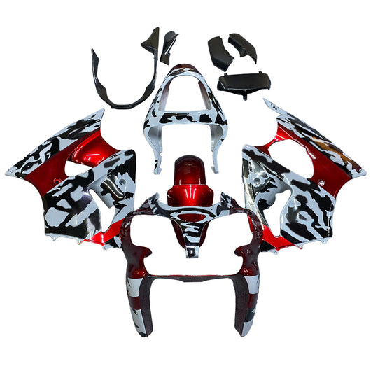 Carrozzeria kit carenatura iniezione Kawasaki ZX6R 636 2000-2002, ZZR600 2005-2008