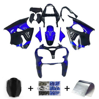 Carrozzeria kit carenatura iniezione Kawasaki ZX6R 636 2000-2002, ZZR600 2005-2008