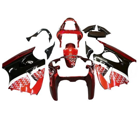 2000-2002 Kawasaki ZX6R 636 2005-2008 ZZR600 Kit carenatura iniezione Carrozzeria