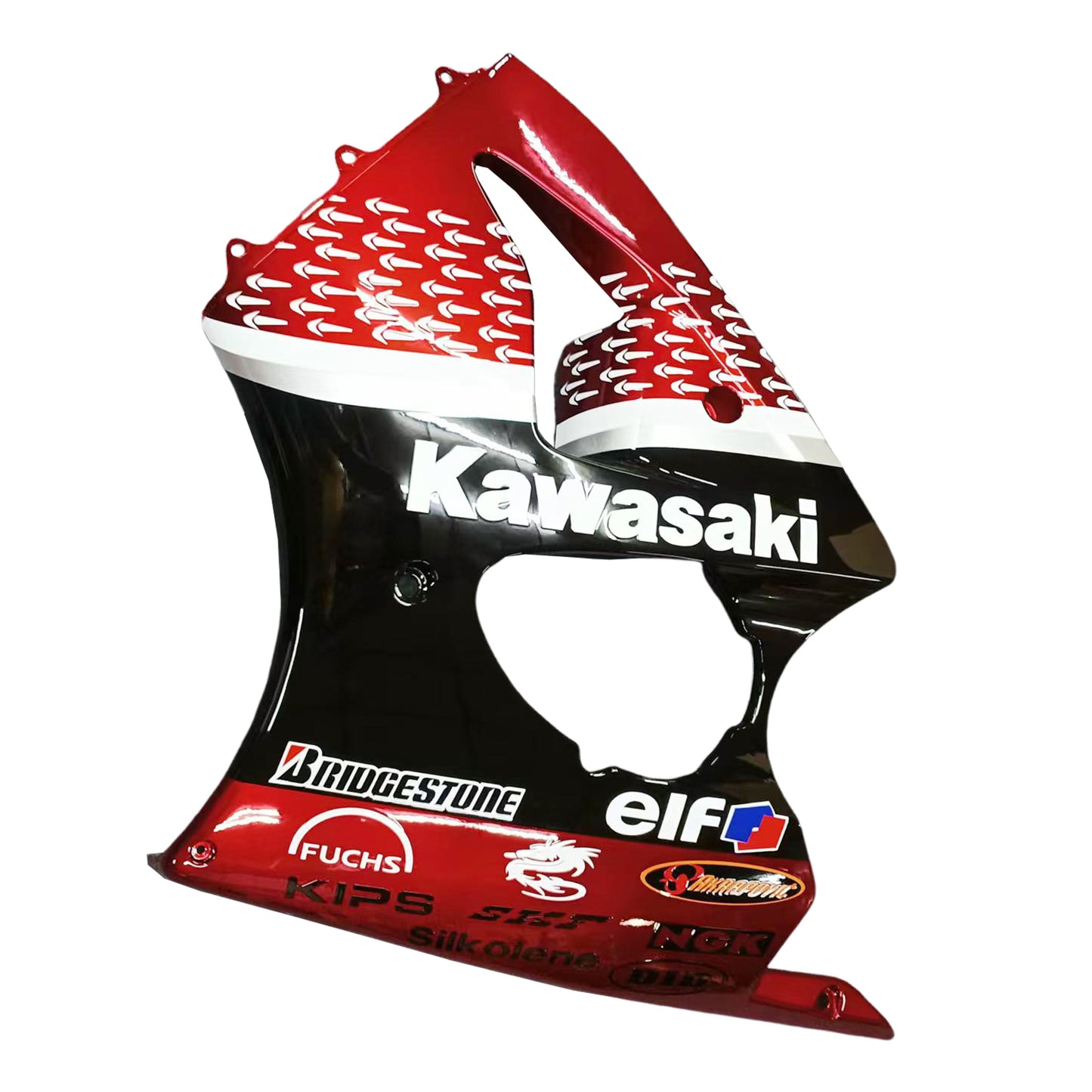 2000-2002 Kawasaki ZX6R 636 2005-2008 ZZR600 Kit carenatura iniezione Carrozzeria