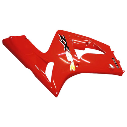 Amotopart 2003-2004 Kawasaki ZX6R Cladding Red Kit