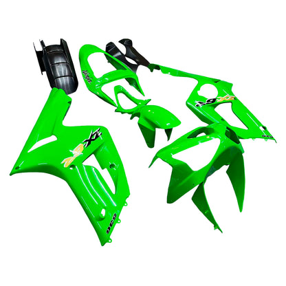 Carene 2003-2004 Kawasaki ZX6R 636 Verde Ninja Racing Generico