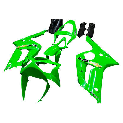 Carene 2003-2004 Kawasaki ZX6R 636 Verde Ninja Racing Generico