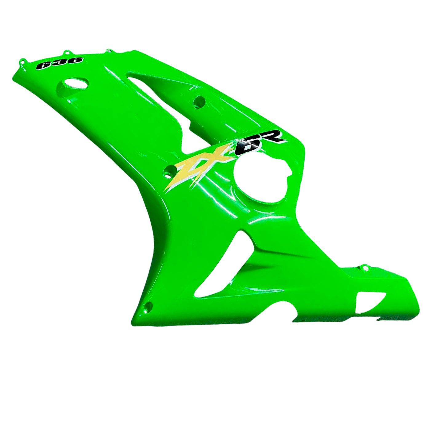 Carene 2003-2004 Kawasaki ZX6R 636 Verde Ninja Racing Generico