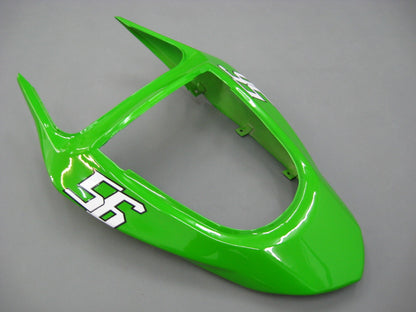 Amotopart Kawasaki ZX6R 2003-2004 Kit verde rivestimento