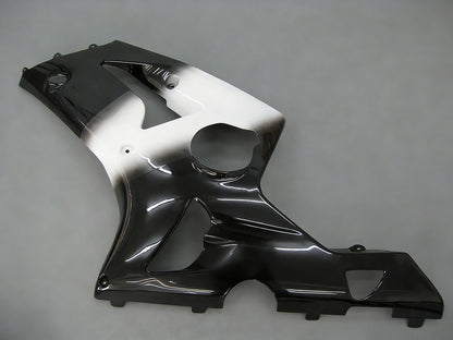Carene 2003-2004 Kawasaki ZX6R 636 Black West Ninja Racing Generico