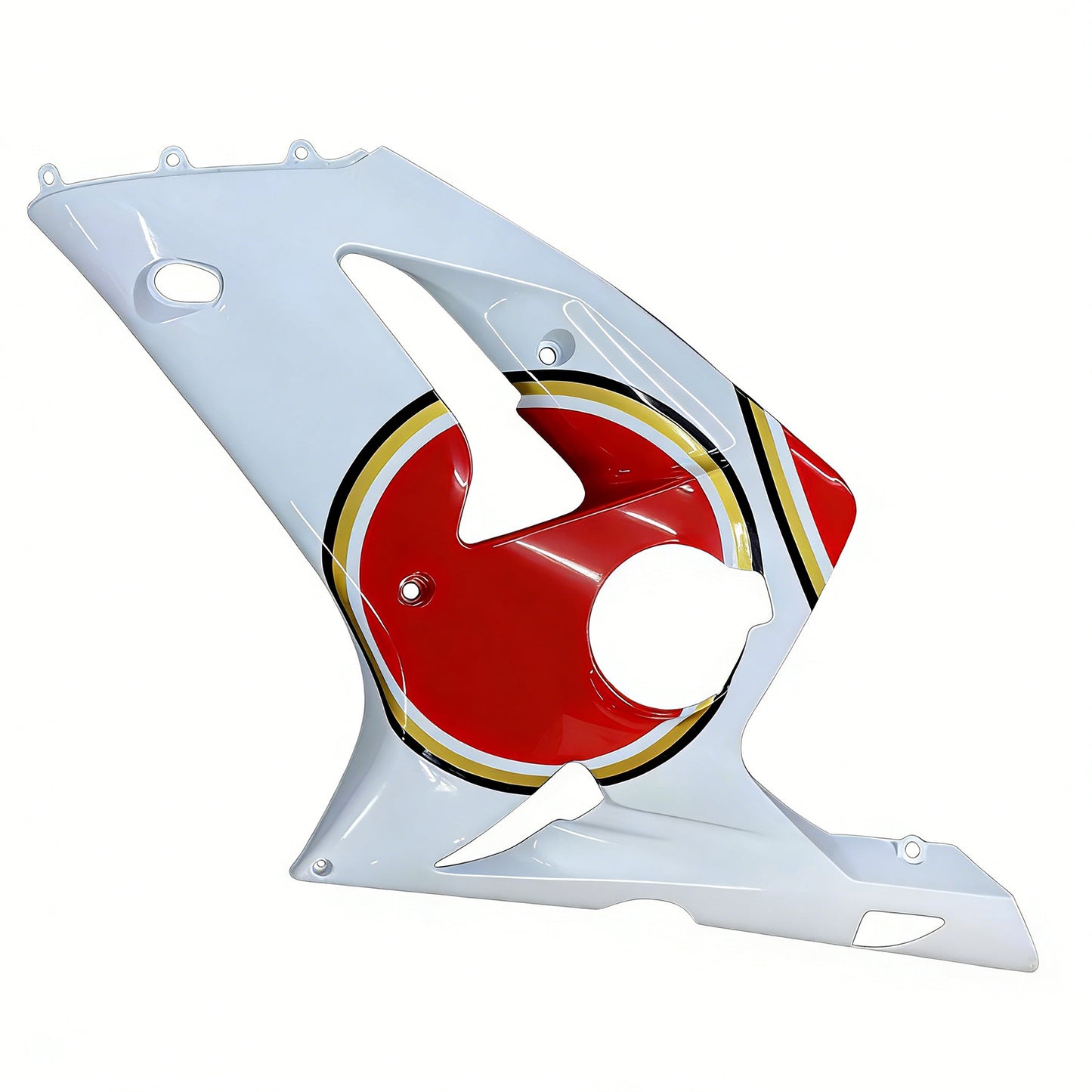 Carene 2003-2004 Kawasaki ZX6R 636 Bianco Rosso Lucky Strike Ninja Generico