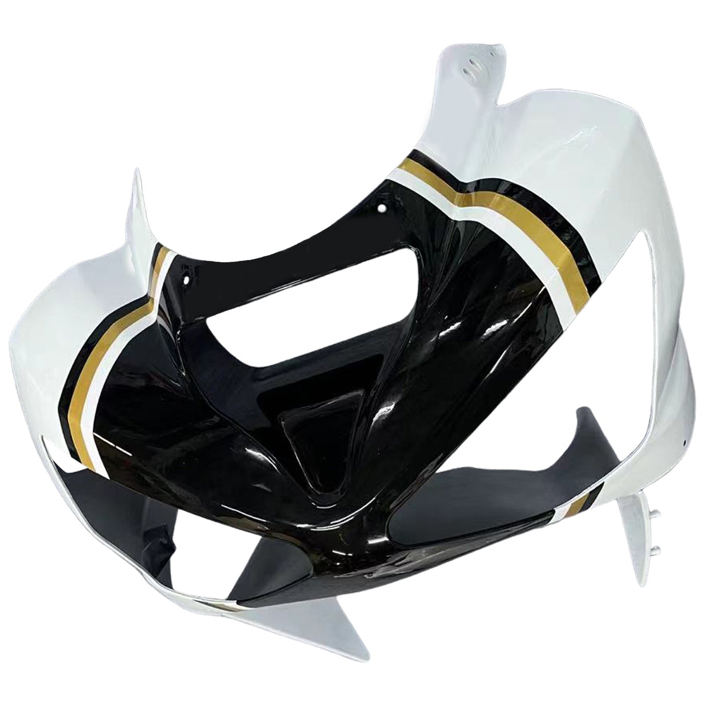 Carene 2003-2004 Kawasaki ZX6R 636 Bianco Nero Lucky Strike Generico