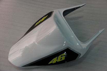 Amotopart 2003-2004 Kawasaki ZX6R Cladding White & Blue Kit