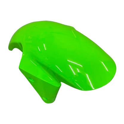 Amotopart 2003-2004 Kawasaki ZX6R Cladding Green & Black Kit