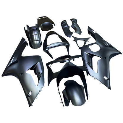 Amotopart 2003-2004 Kawasaki ZX6R 636 Kit di rivestimento nero