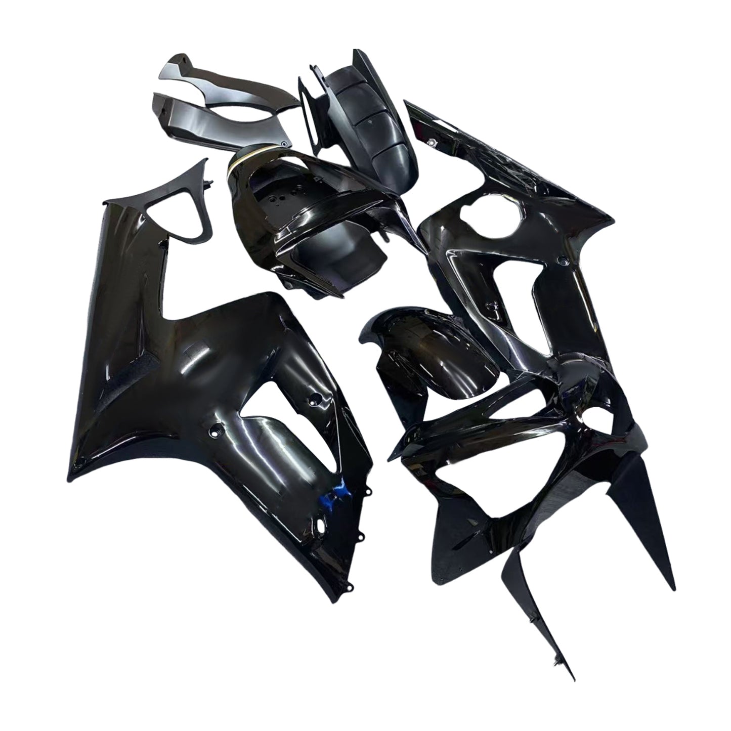 Amotopart 2003-2004 Kawasaki ZX6R 636 in bianco e nero