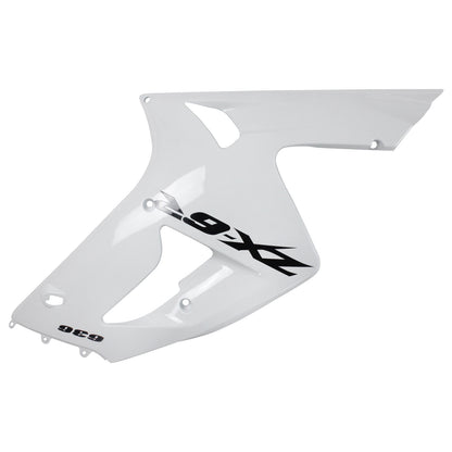 Amotopart 2003-2004 Kawasaki ZX6R 636 Wei Disguisce il kit con un logo nero
