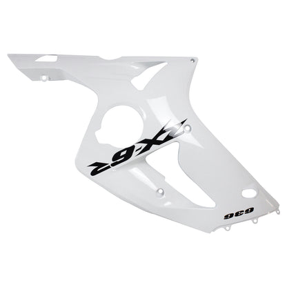 Amotopart 2003-2004 Kawasaki ZX6R 636 Wei Disguisce il kit con un logo nero