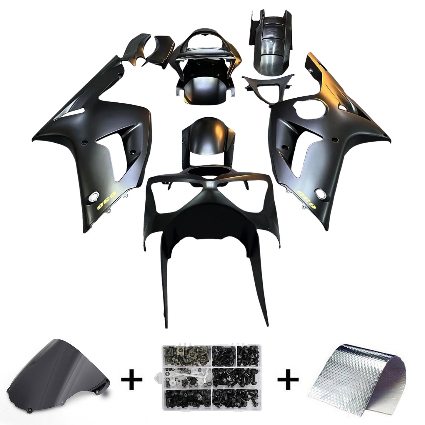 Kit Carenatura Per Kawasaki ZX6R 636 2003-2004 Generico