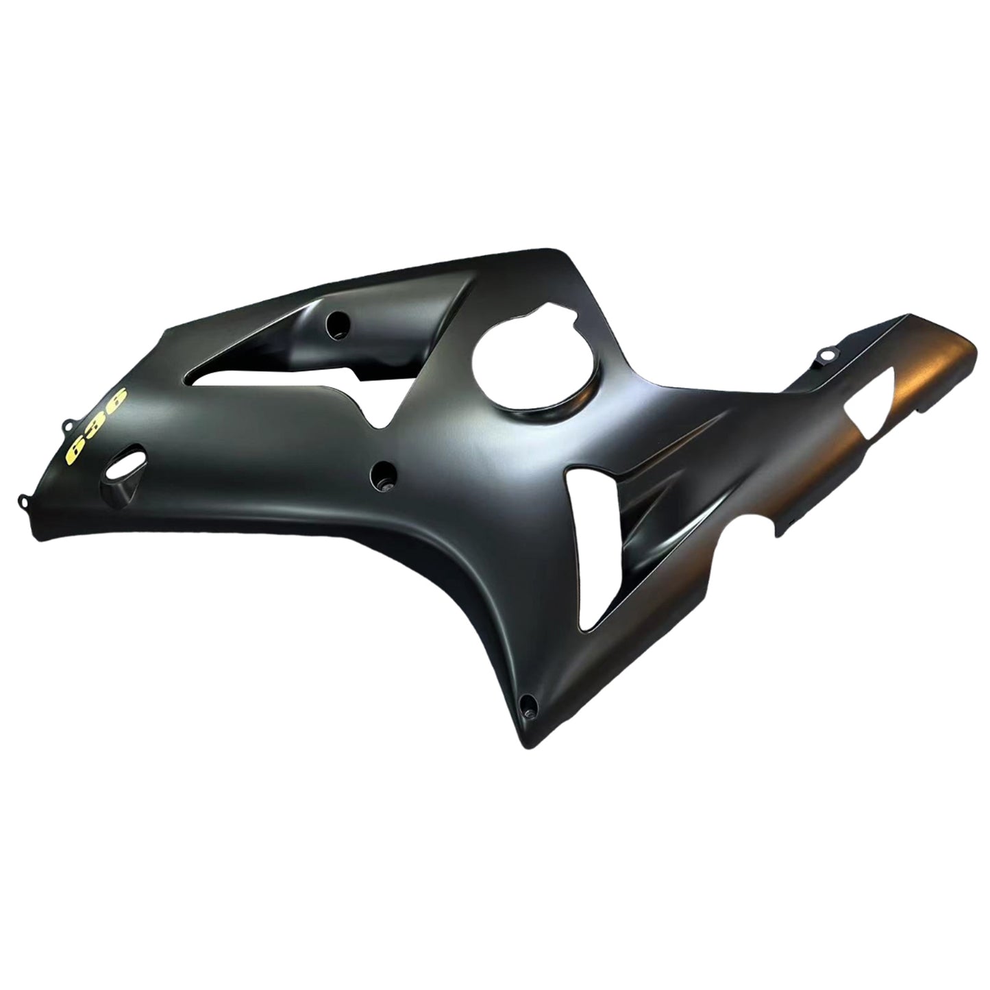 Amotopart 2003-2004 Kawasaki ZX6R 636 Kit di rivestimento nero con logo d'oro