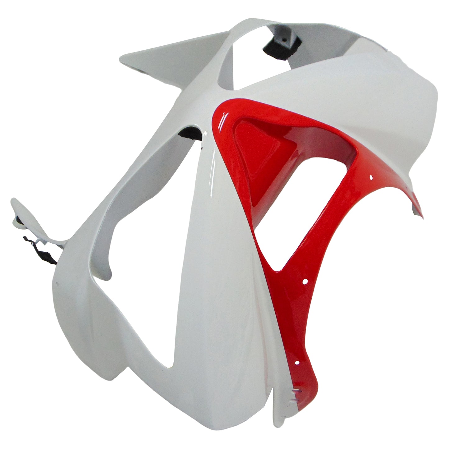 Amotopart 2003-2004 Kawasaki ZX6R 636 Kit di paura bianco rosso