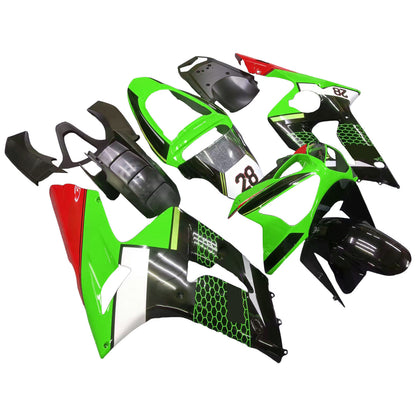 Amotopart Kawasaki ZX6R 636 2003-2004 Kit Carena Carrozzeria Plastica ABS