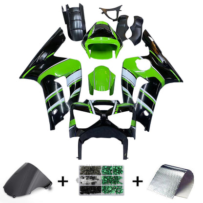 Amotopart Kawasaki ZX6R 636 2003-2004 Kit Carena Carrozzeria Plastica ABS