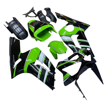 Amotopart Kawasaki ZX6R 636 2003-2004 Kit Carena Carrozzeria Plastica ABS