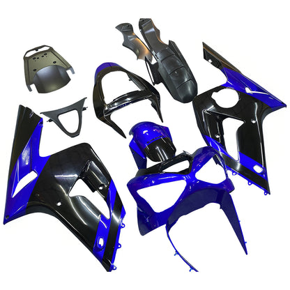 Amotopart Kawasaki ZX6R 636 2003-2004 Kit Carena Carrozzeria Plastica ABS
