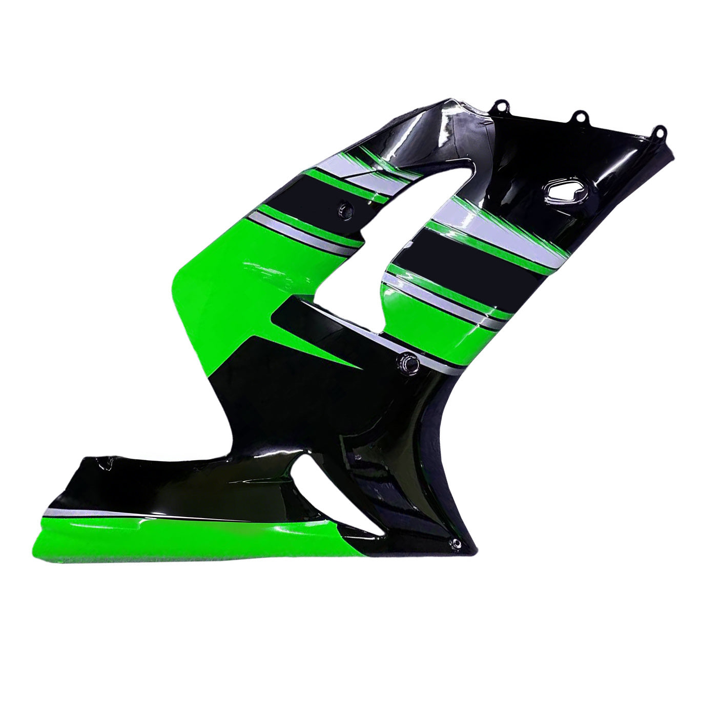 Amotopart Kawasaki ZX6R 636 2003-2004 Kit Carena Carrozzeria Plastica ABS