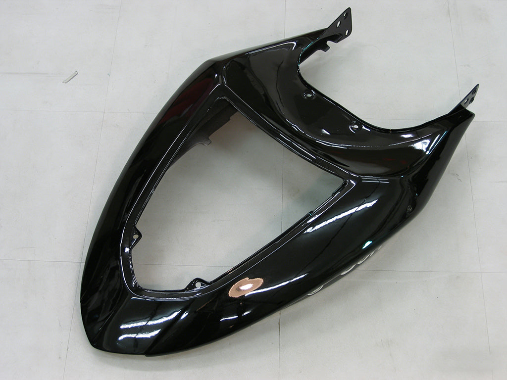 Carene 2005-2006 Kawasaki ZX6R 636 Nero Bianco West ZX6R Racing Generico
