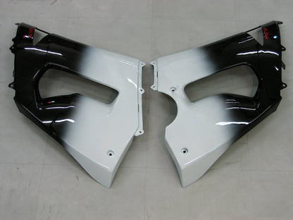 Carene 2005-2006 Kawasaki ZX6R 636 Nero Bianco West ZX6R Racing Generico