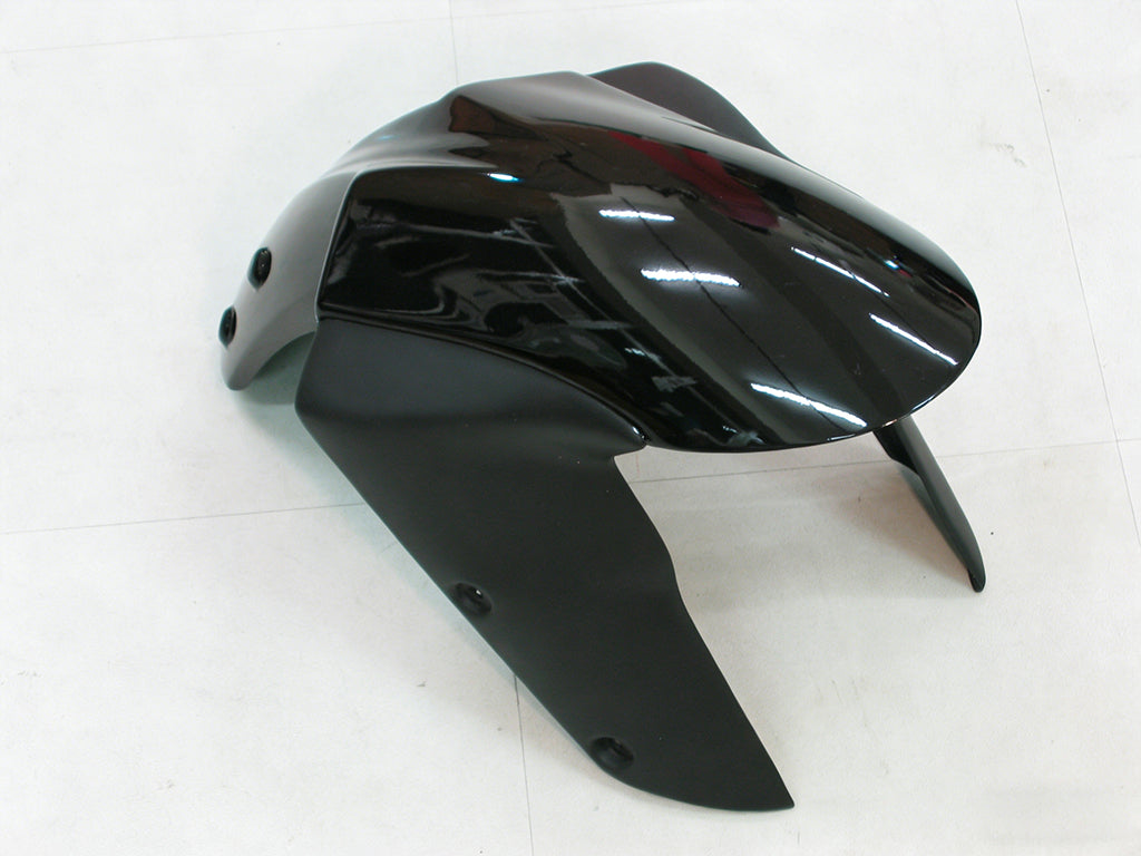 Carene 2005-2006 Kawasaki ZX6R 636 Nero Bianco West ZX6R Racing Generico