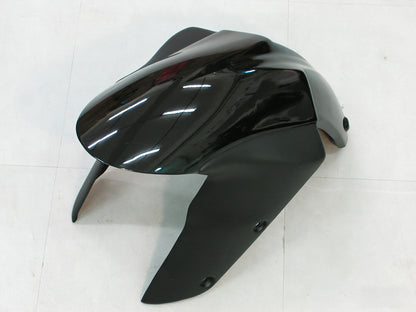 Carene 2005-2006 Kawasaki ZX6R 636 Nero Bianco West ZX6R Racing Generico