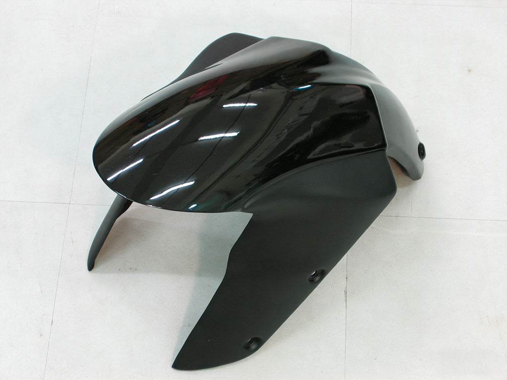 Carene 2005-2006 Kawasaki ZX6R 636 Nero Bianco West ZX6R Generico