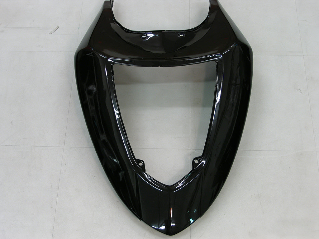 Carene 2005-2006 Kawasaki ZX6R 636 Nero Bianco West ZX6R Racing Generico