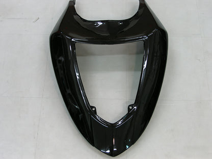 Carene 2005-2006 Kawasaki ZX6R 636 Nero Bianco West ZX6R Racing Generico