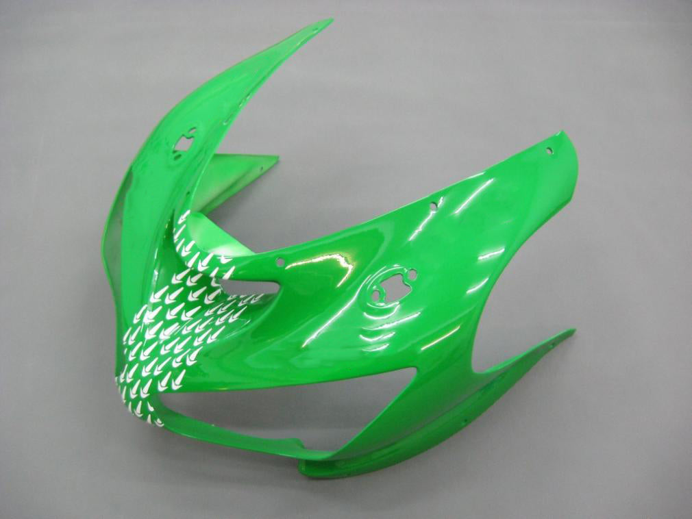 Carene 2005-2006 Kawasaki ZX6R 636 Verde Nero No.56 Nakano Generico