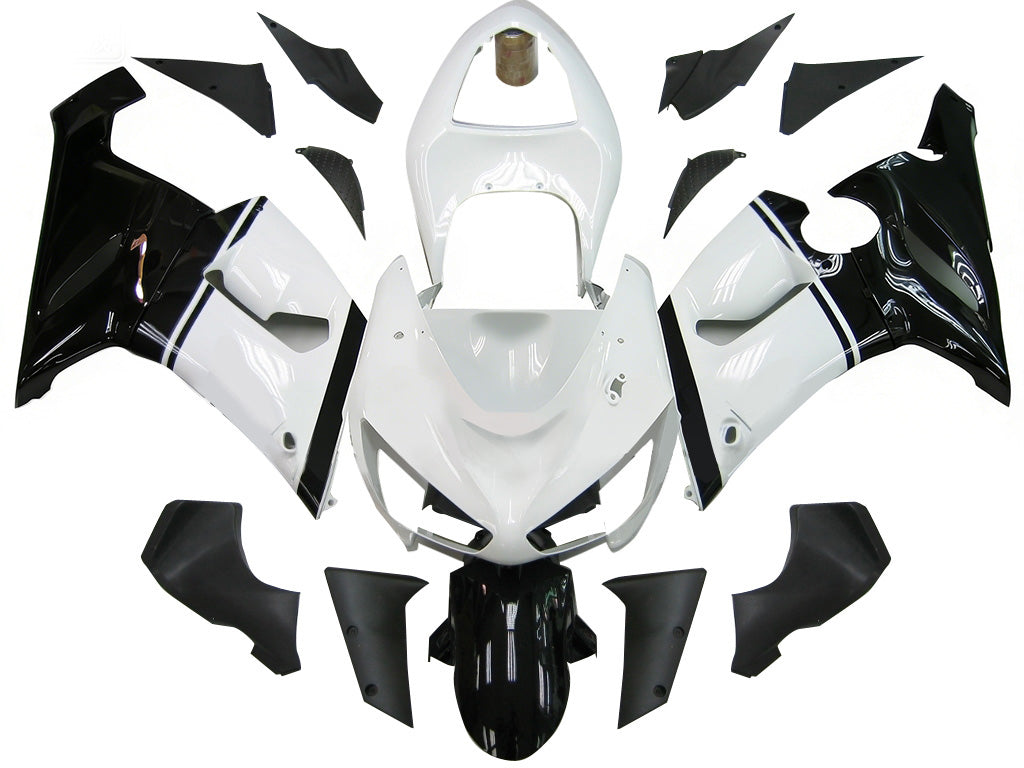 Amotopart rivestimento Kawasaki ZX6R 636 (2005-2006) Kit di rivestimento